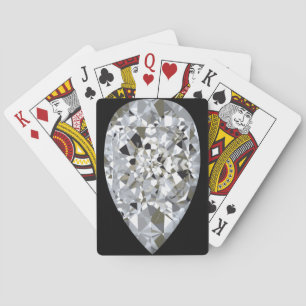 Teardrop Diamond Bicycle® Play Playing Cards
