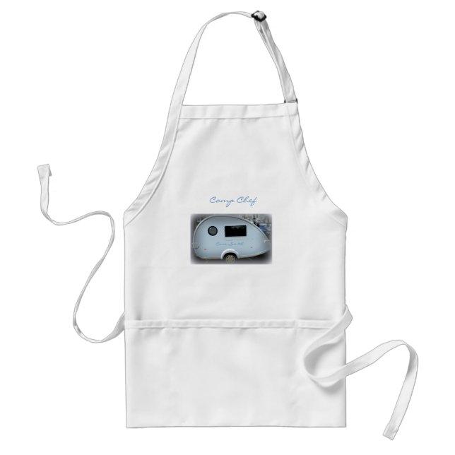 Teardrop gypsy caravan happy camping Thunder_Cove Standard Apron (Front)