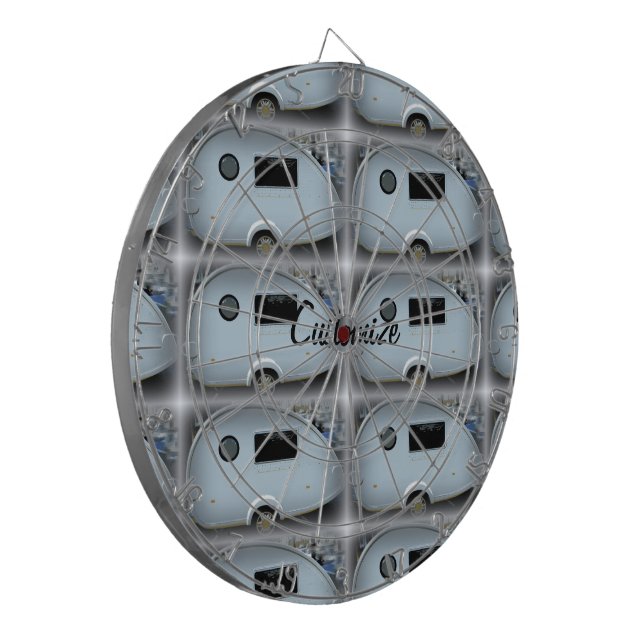 Teardrop gypsy caravan happy glamping  On caravan Dartboard (Front Left)