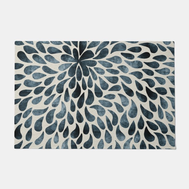 Teardrop Petals Doormat (Front)