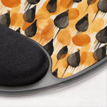 Teardrop Watercolor Pattern, Fall Palette