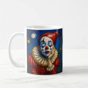 Tearful Clown Coffee Mug