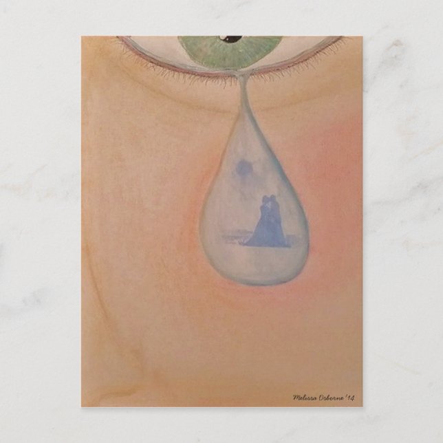 tearful memory postcard (Front)