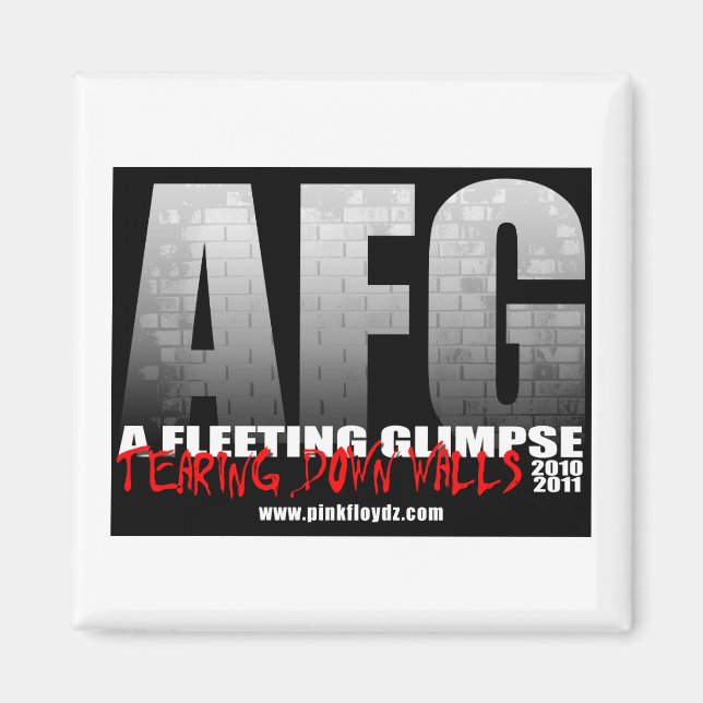 "Tearing Down Walls" Magnet (Front)