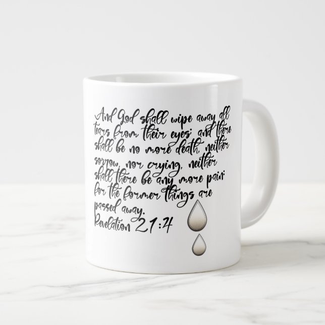Tears  - Jumbo Mug (Front Right)