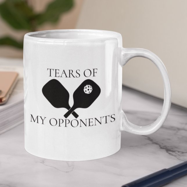 Tears of My Opponents Pickleball  Coffee Mug (Creator Uploaded)