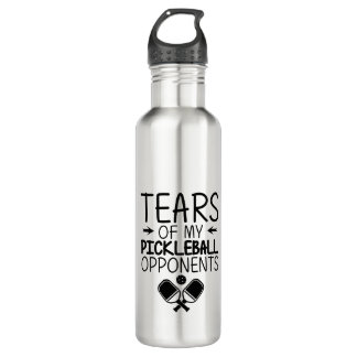 Tears of my Pickleball Funny minimal Pickleball 710 Ml Water Bottle