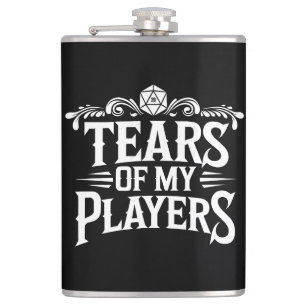 Tears of my Players Hip Flask