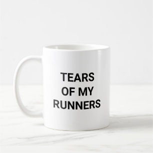 Tears Of My Runners Funny Track Running Coach Coffee Mug