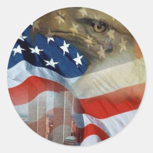 Tears of the Eagle Classic Round Sticker