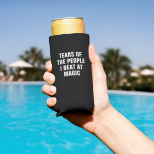 Tears of the People I Beat at Magic Funny Seltzer Can Cooler