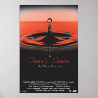 Tear's Stain Poster