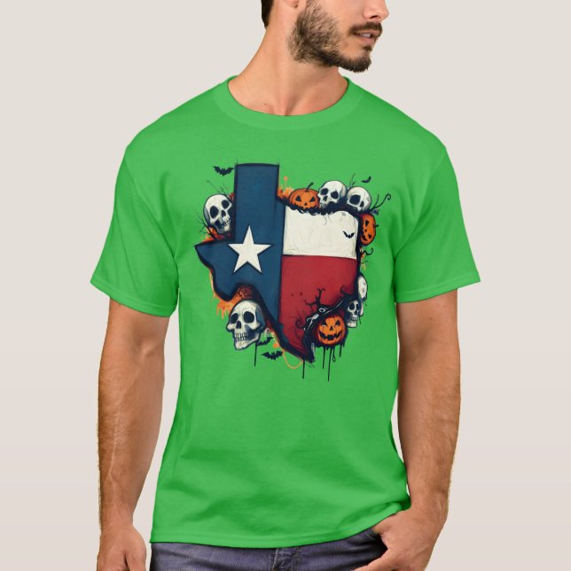 Teas Halloween friends T-Shirt (Front)