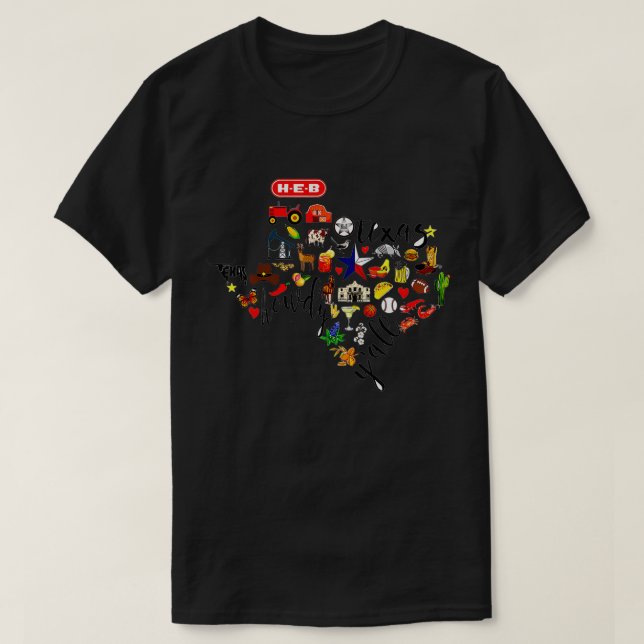 Teas Map Proud Teas Tean Cactus Lover Teas Hometow T-Shirt (Design Front)
