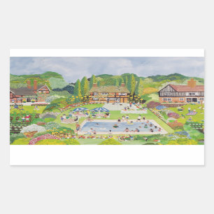 Tea's Ready Rectangular Sticker