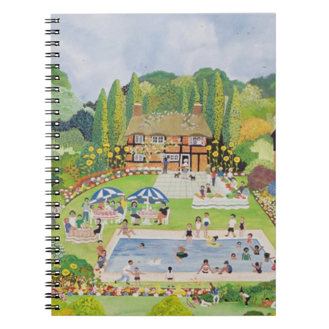 Tea's Ready Spiral Notebook (Front)