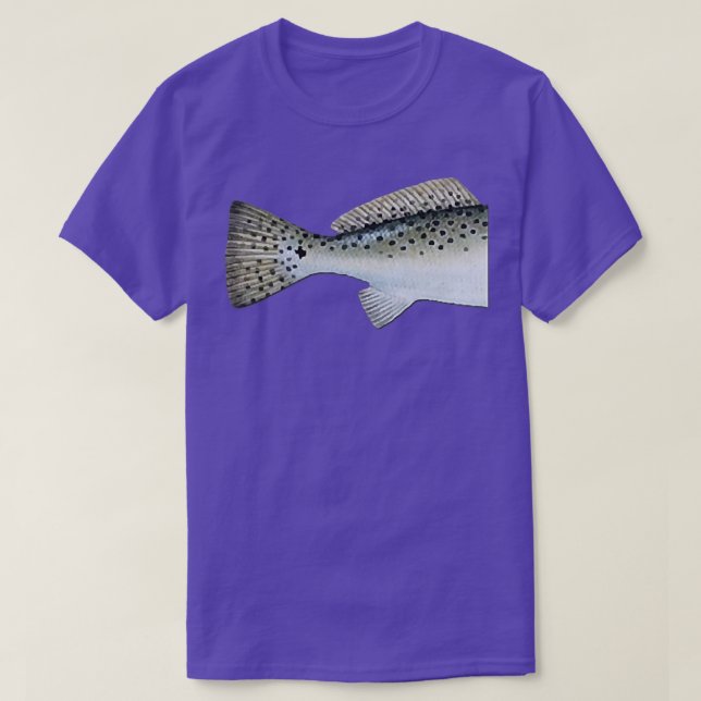 Teas Speckled Trout Fishing  T-Shirt (Design Front)