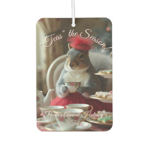 "Teas" the Season Car Air Freshener