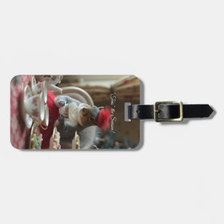 "Teas" the Season Luggage Tag