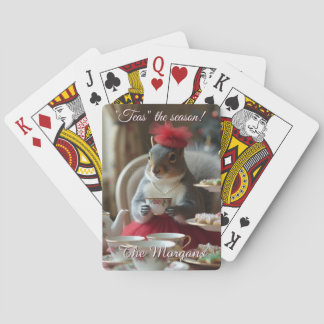 "Teas" the Season Playing Cards
