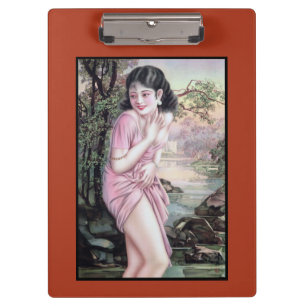 Tease in Stream Oasis by Shanghai China Girl Clipboard