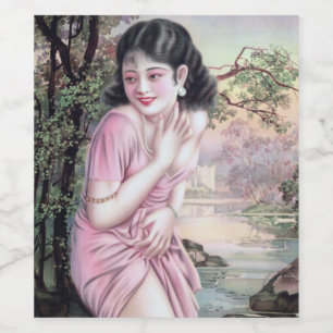 Tease in Stream Oasis by Shanghai China Girl Wine Label