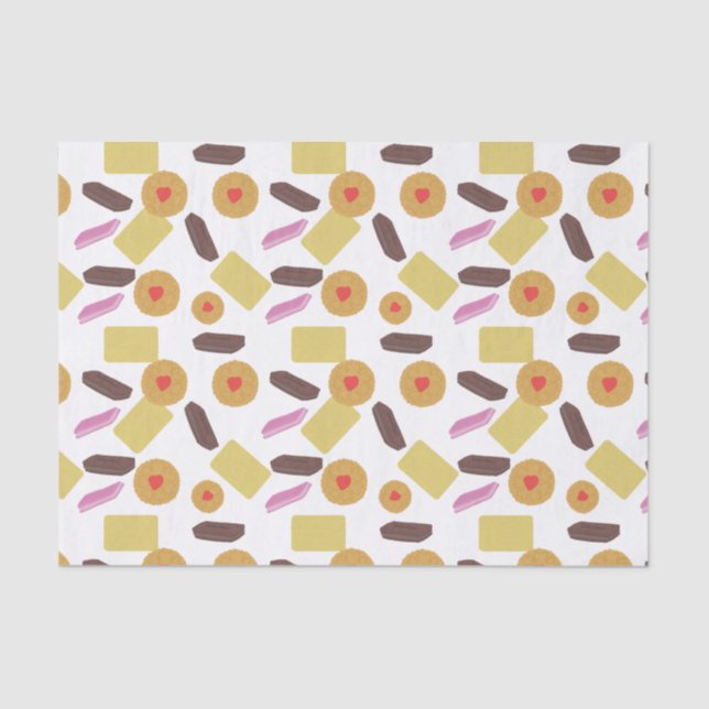 Teatime Biscuit Tissue Paper  (Front)