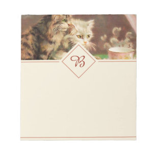 Teatime cats notepad