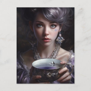 Teatime Postcard