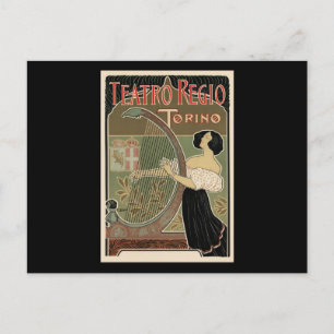Teatro Regio Torino Postcard