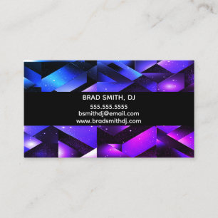 Tech Blocks and Starlight DJ Business Card