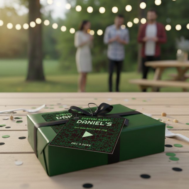 Tech Code Party Thank You Tag (Creator Uploaded)