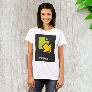 Tech Export Icon Digital Data File T-Shirt