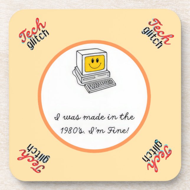 Tech Glitch Coaster (Front)