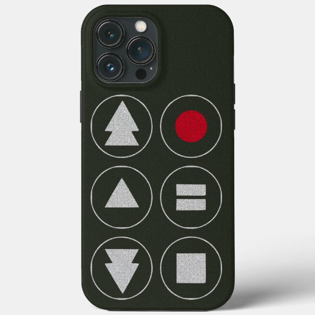 Tech Icons Case-Mate iPhone CASE (Back)