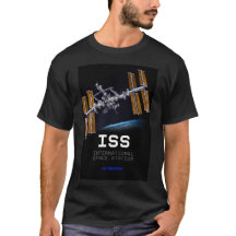 Tech Mens ISS International space station black 