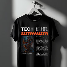 Tech Noir Cyberpunk Android