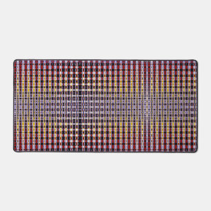 Tech Pattern Artistic Design Desk Mat