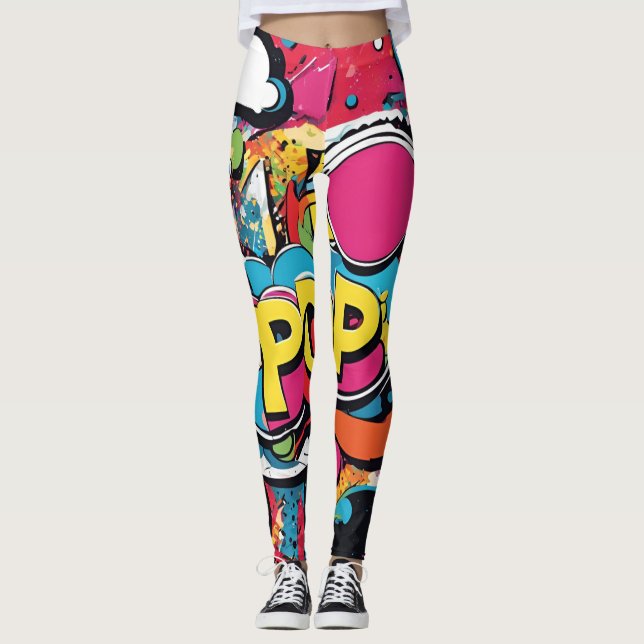 Tech Pulse Digital Circuit Legging (Front)
