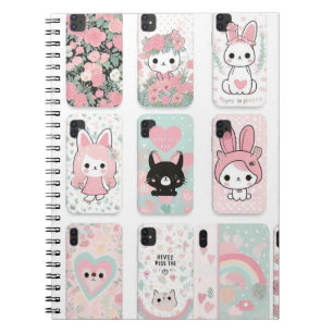 Tech-Savvy Bunnies Notebook