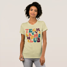 Tech Savvy Moms Club Groovy Retro Summer Vibes