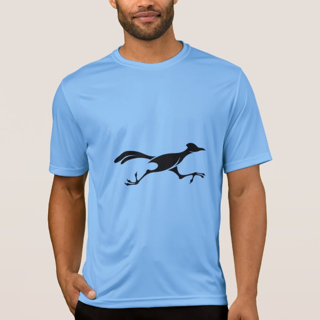 Tech Shirts Blue Road Runner Performance (Front)