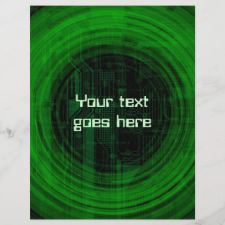 tech style flyer