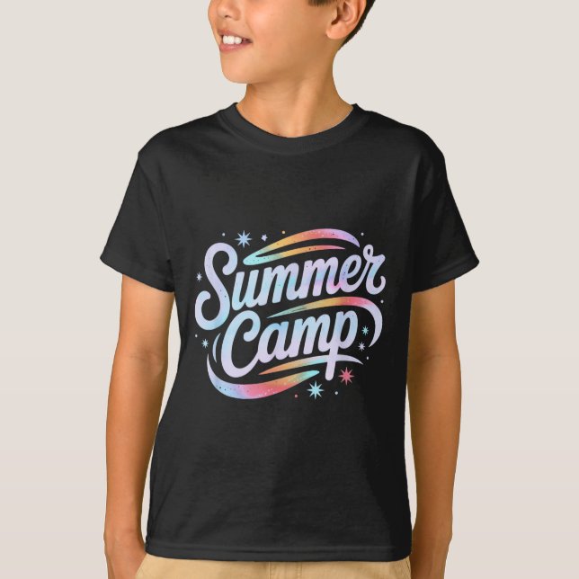 Tech Summer Camp Science STEM Staff Vibes Director T-Shirt (Front)