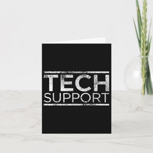 Tech Support Doge  Card (Front)