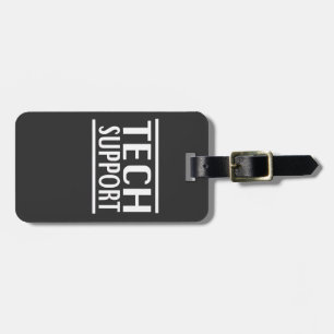 Tech Support Doge Goverment Trump Humour Luggage Tag