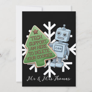 Tech Support I’m Here to Delete Your Cookies Invitation