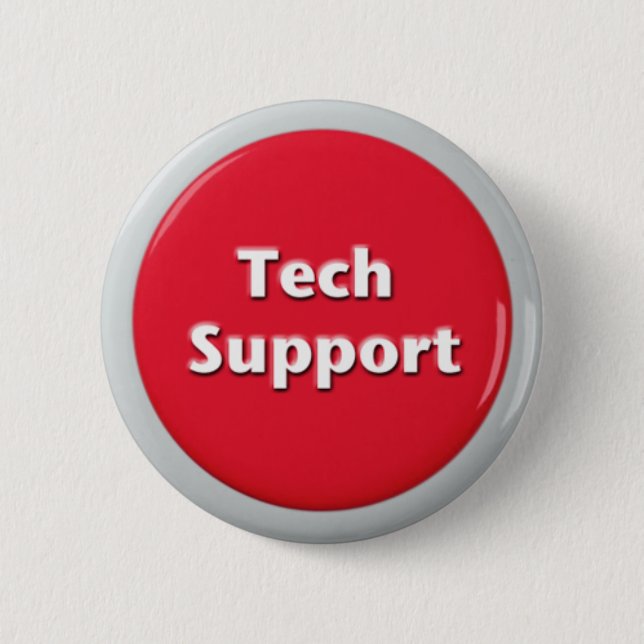 Tech Support Red Panic Button (Front)