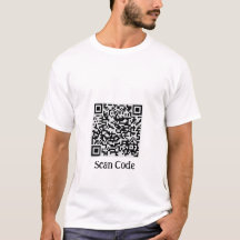 Tech‑Wear QR Code Shirt”