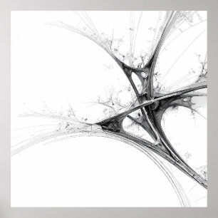 Technical Design: Architectonic Fractal Vine  Poster